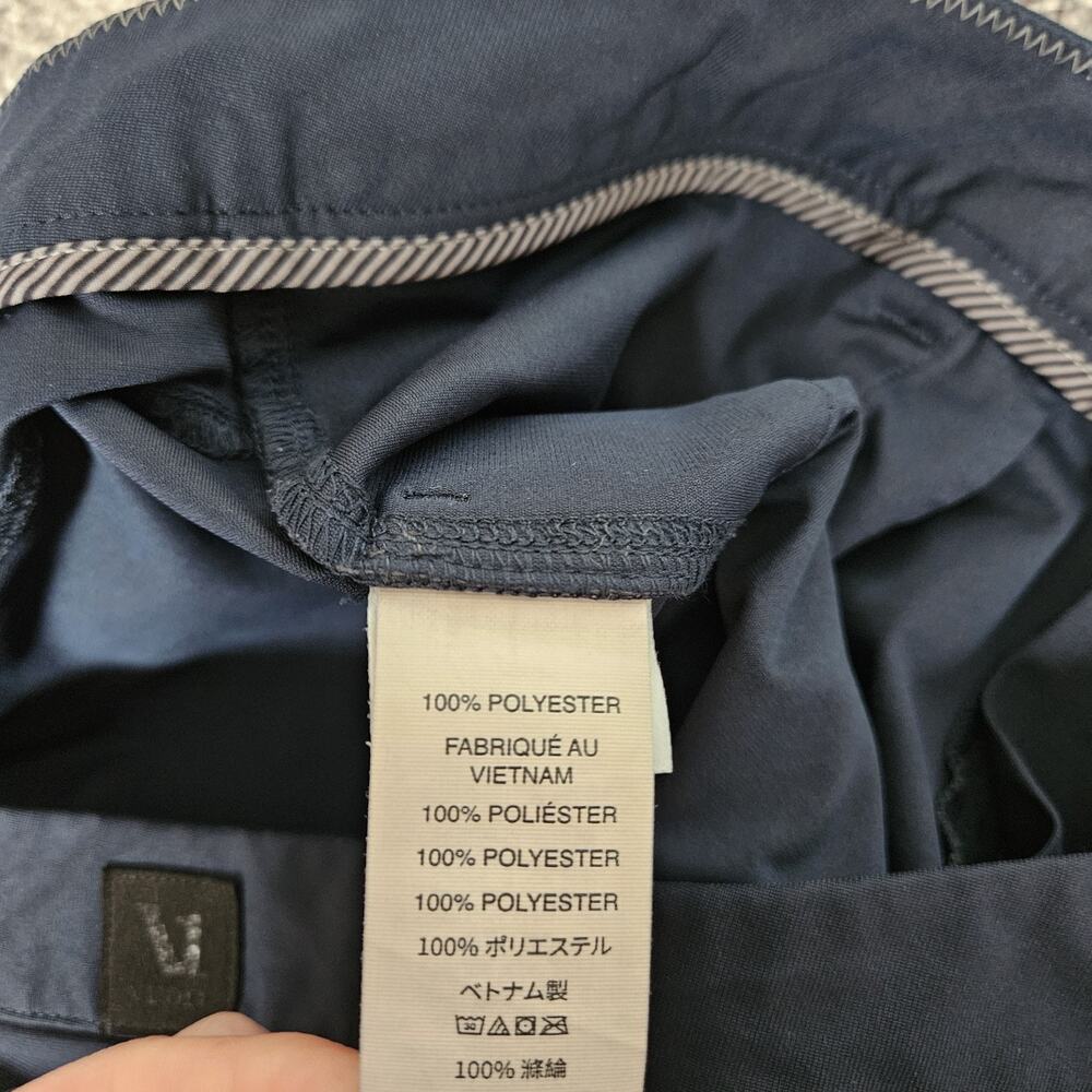 Vuori Meta Pants Men's 34X32 Blue Tapered Chino Modern Minimalist Stretch V430 - Picture 3 of 10